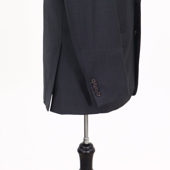 Ralph Lauren 40R Gray Solid 2-Button Sport Coat Blazer Jacket G384 - Picture 8 of 11
